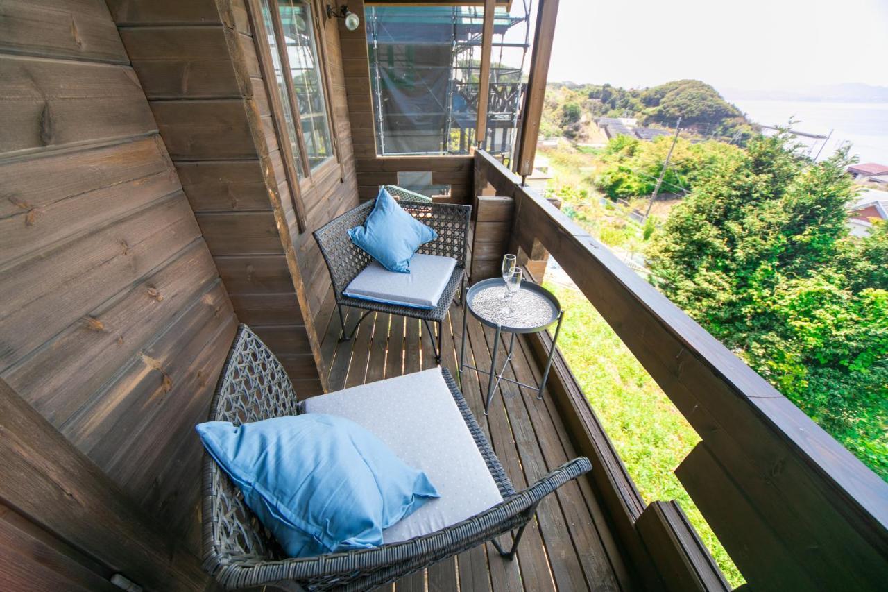 Awaji Seaside Log House In Goshiki 1 Villa Sumoto Exterior photo